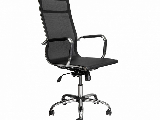 Кресло поворотное OPERA, NEW, сетка-чёрная фото с ценой