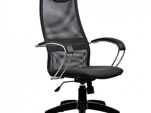 Кресло BP-8 PL 20, ткань/сетка,черный фото с ценой