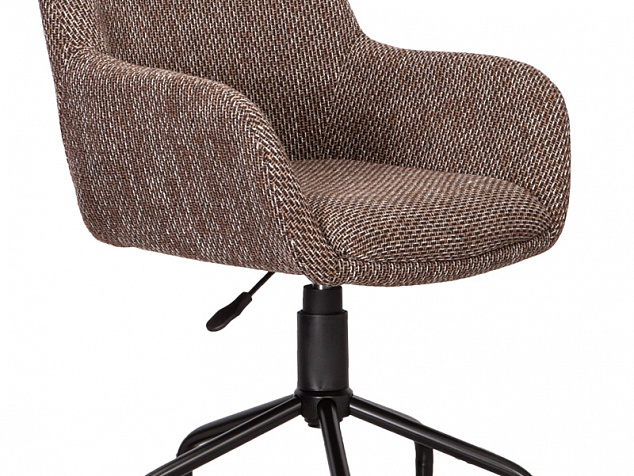 Кресло поворотное GRASSO, ткань/светло-коричневый фото с ценой