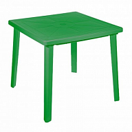 Стол квадратный (800*800*710)мм, зеленый, РФ