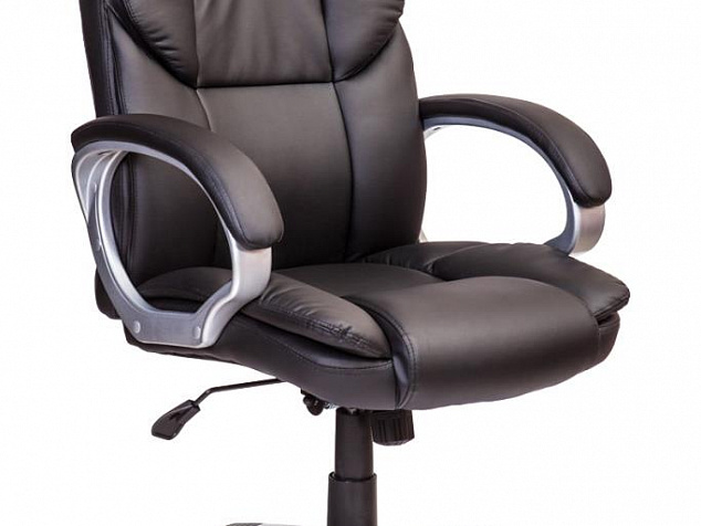 Кресло поворотное LEON, ECO, (черный) фото с ценой