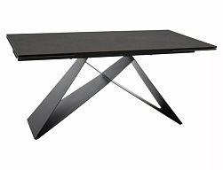 Купить Стол обеденный SIGNAL WESTIN Ceramic Ossido Bruno коричневый/черный мат 160-240/90 в Гомеле: цена, размеры, фото, характеристики