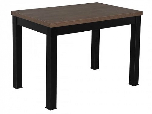 Стол раздвижной BLACK, 1100(1490)*670*760, (дуб канзас) фото с ценой