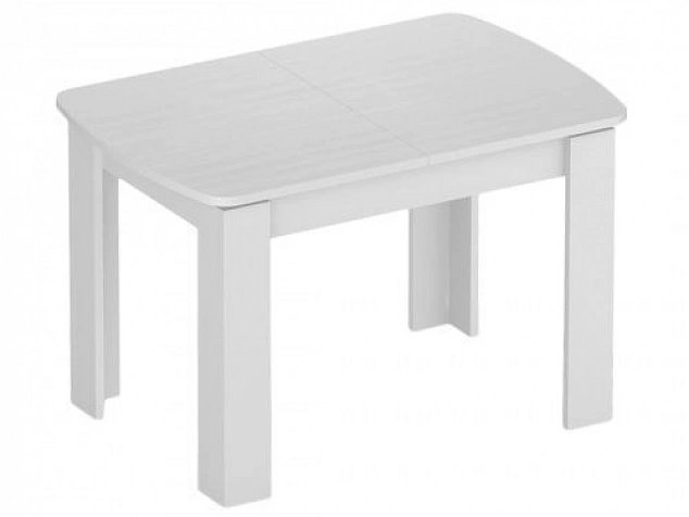 Стол раздвижной ARRIS 2, 1180*(1570)*720*760, (белый структурный) фото с ценой. Мебельный уют.