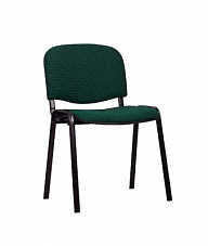 Стул на раме ISO BLACK, (C-32, черный+зеленый) на заказ фото мебели